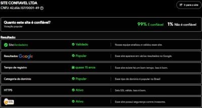 Site verificado e verdadeiro:m9com